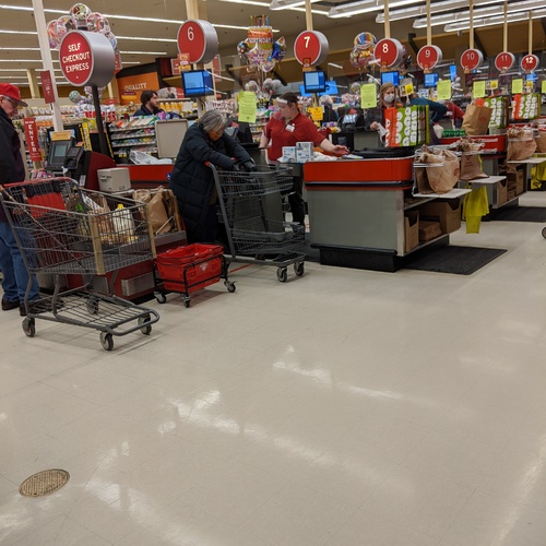 Checkout at Grocery Store, Masks and Shields.jpg
